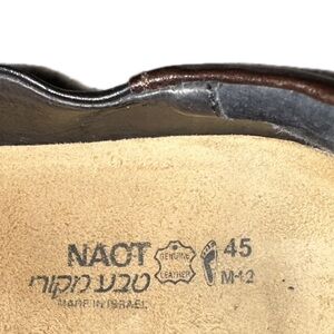 Naot Men's Dark Brown Leather Loafers